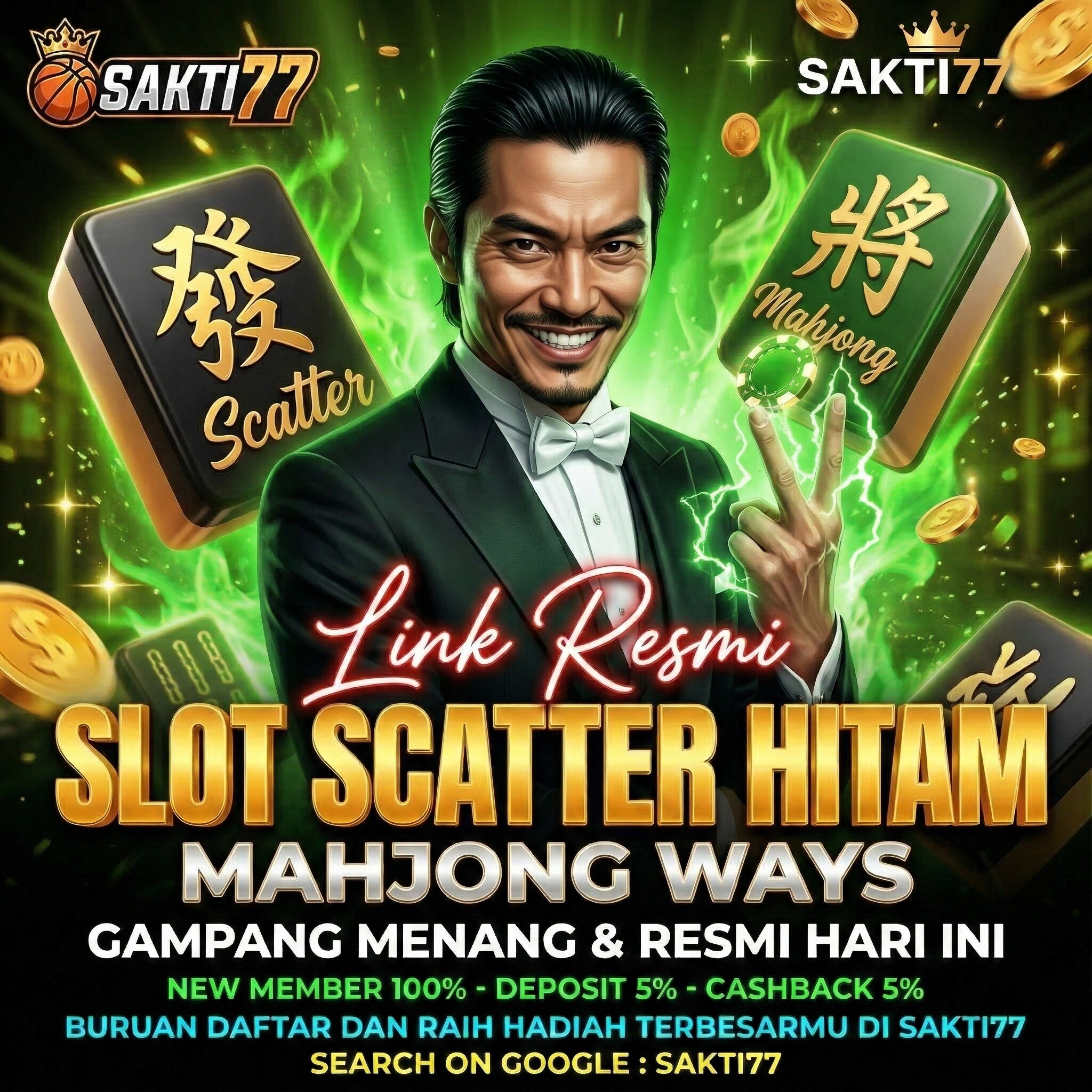 SAKTI77 : Link Situs Slot Gacor Panen Scatter Hitam Slot Resmi 2026 Gampang Menang